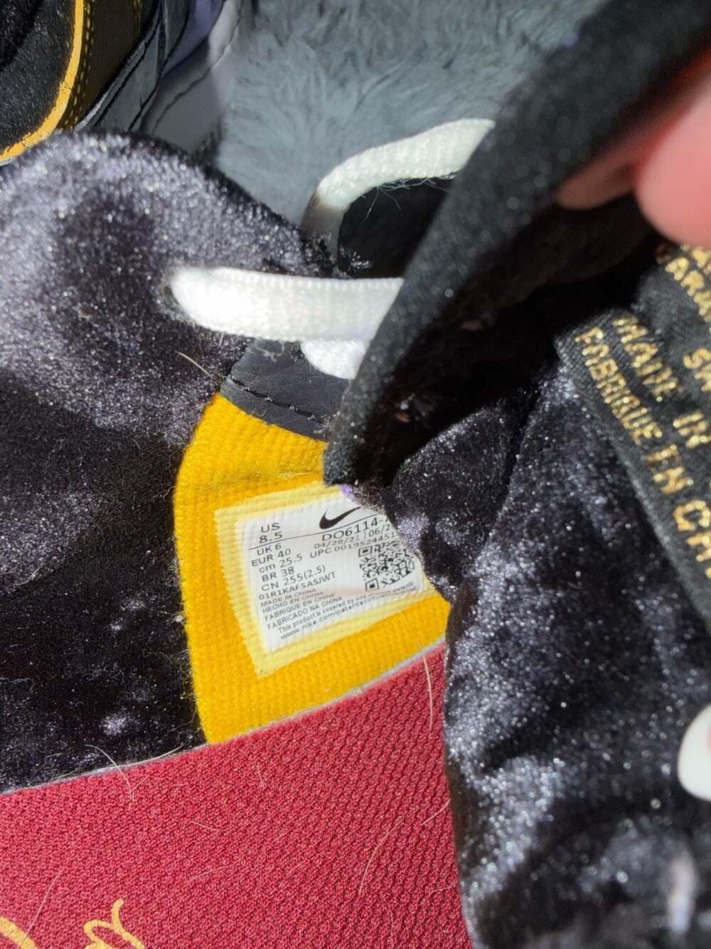 Nike Air Force 1 Shadow Sisterhood Team Red Orange Women's Size 8.5 - Picture 7 of 11